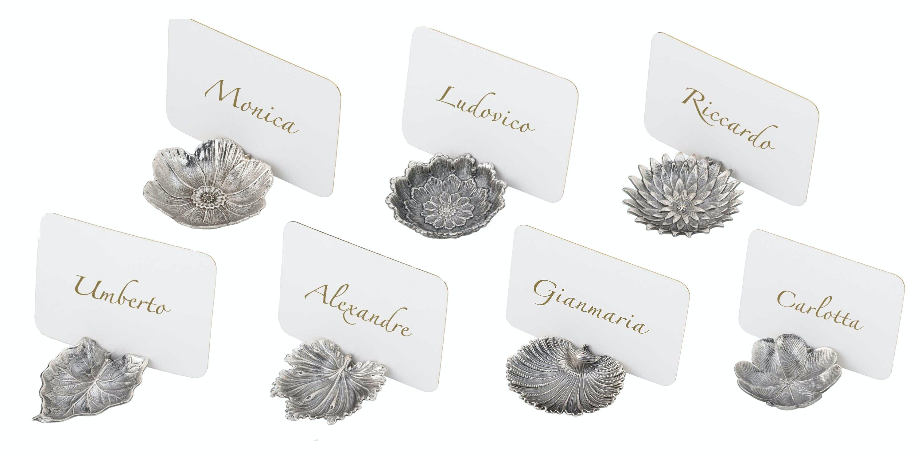 Tab - Buccellati - Sterling Silver Place Card Holder - Main