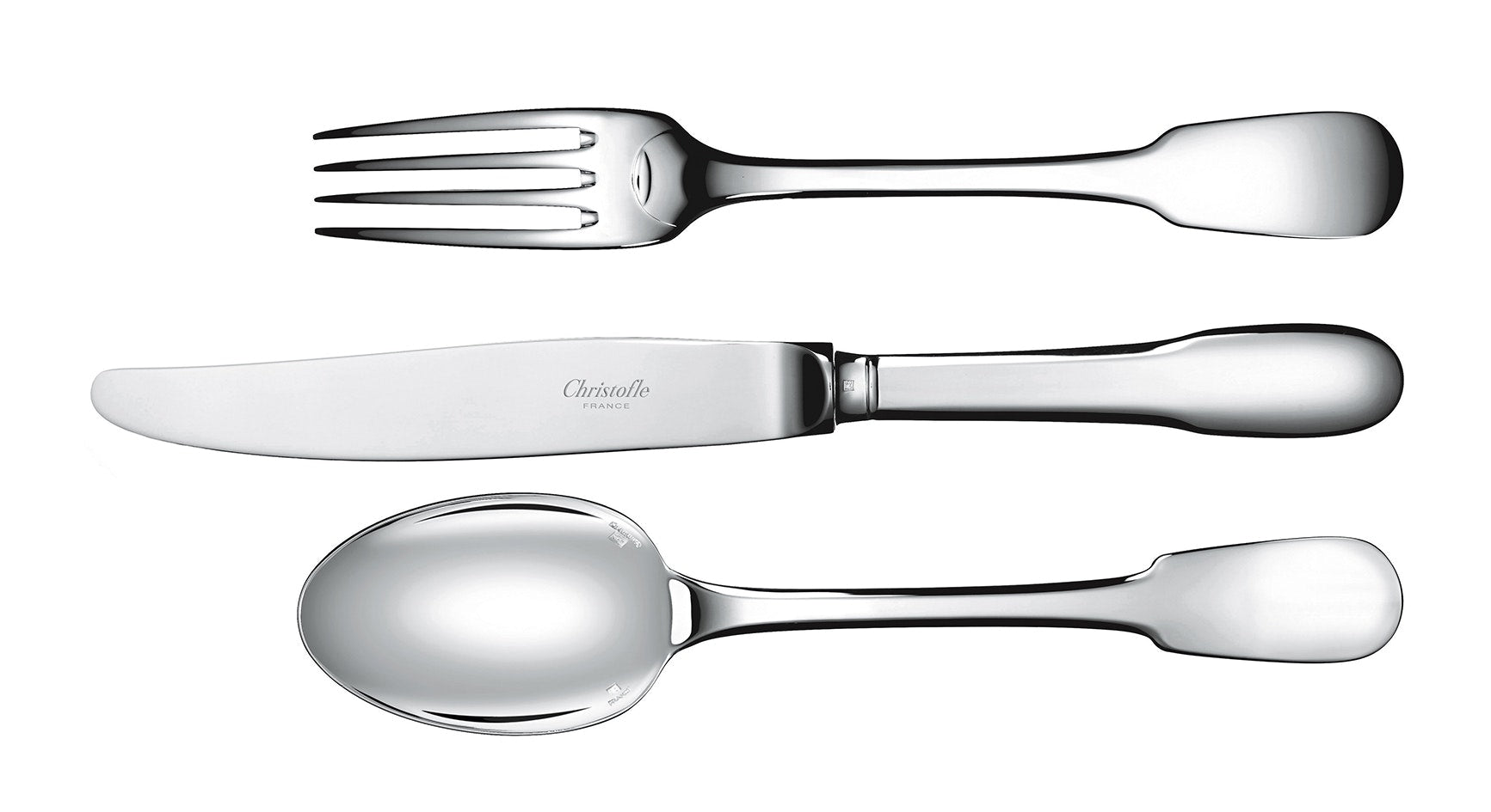 Tab - Christofle - Cluny Silverplate - Main