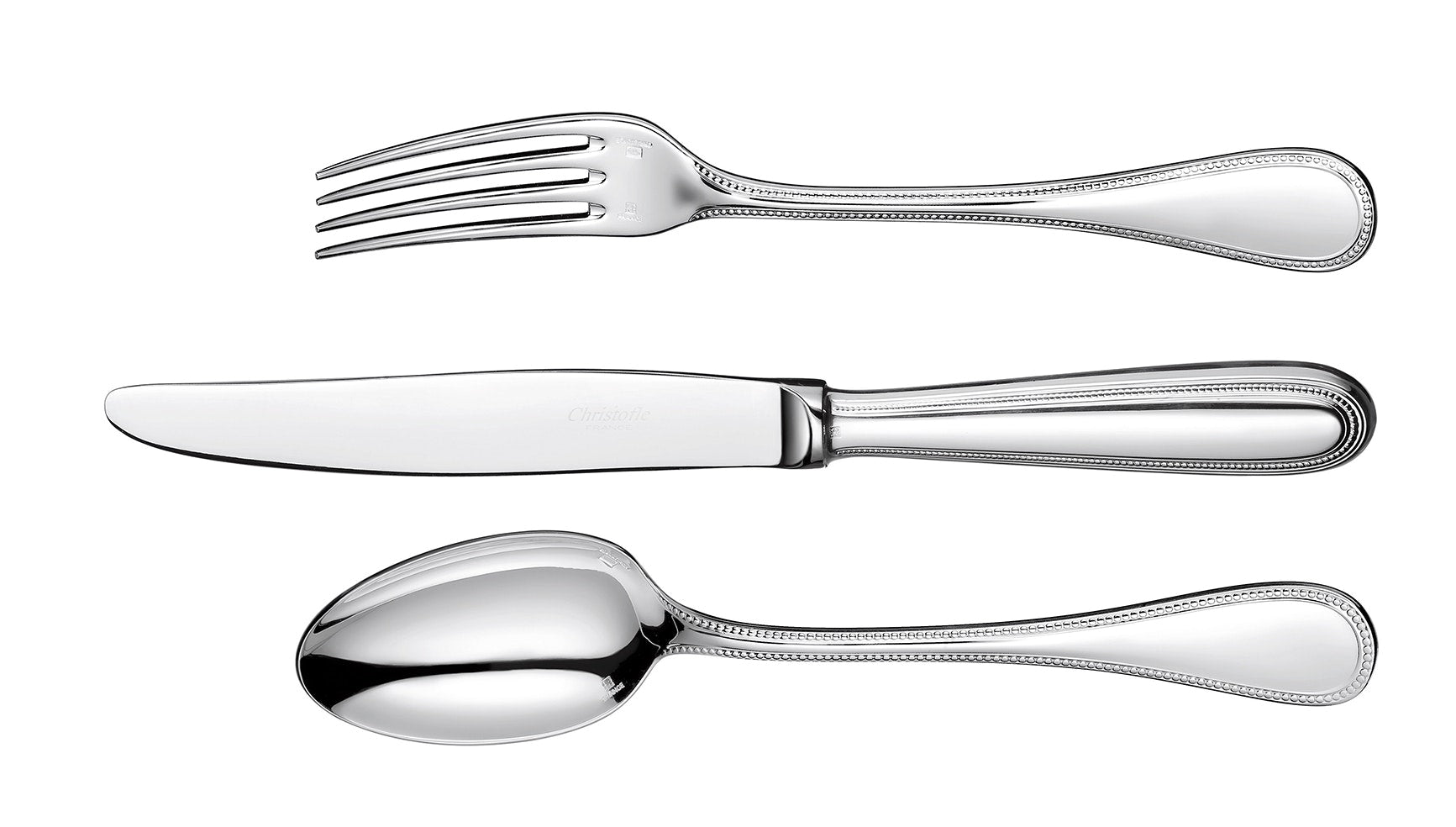 Tab - Christofle - Perles Silverplate - Main