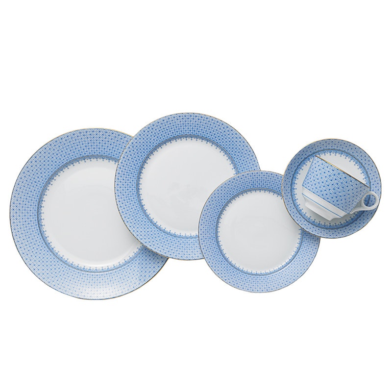 Tab - Mottahedeh - Cornflower Lace - Main