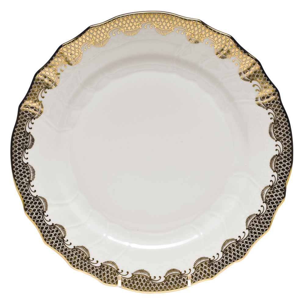 Tab - Herend - Fish Scales Gold - Main