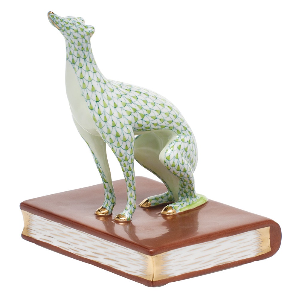 Tab - Herend - Greyhound Bookend Left - Main