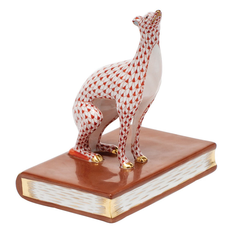 Tab - Herend - Greyhound Bookend Right - Main