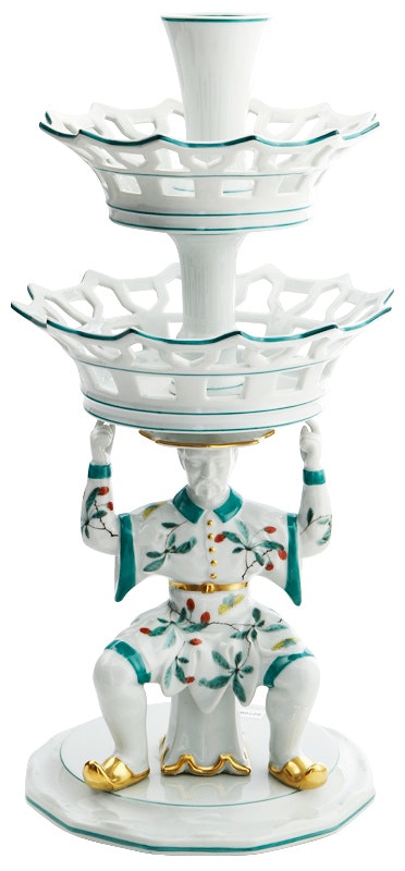 Tab - Mottahedeh - Famille Verte Man Epergne - Main