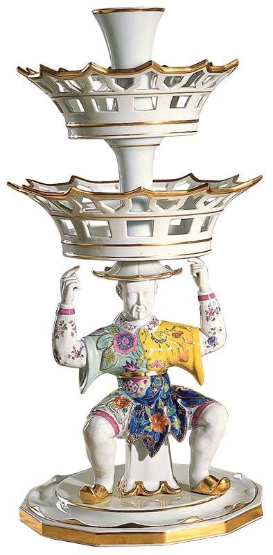 Tab - Mottahedeh - Tobacco Leaf Man Epergne - Main