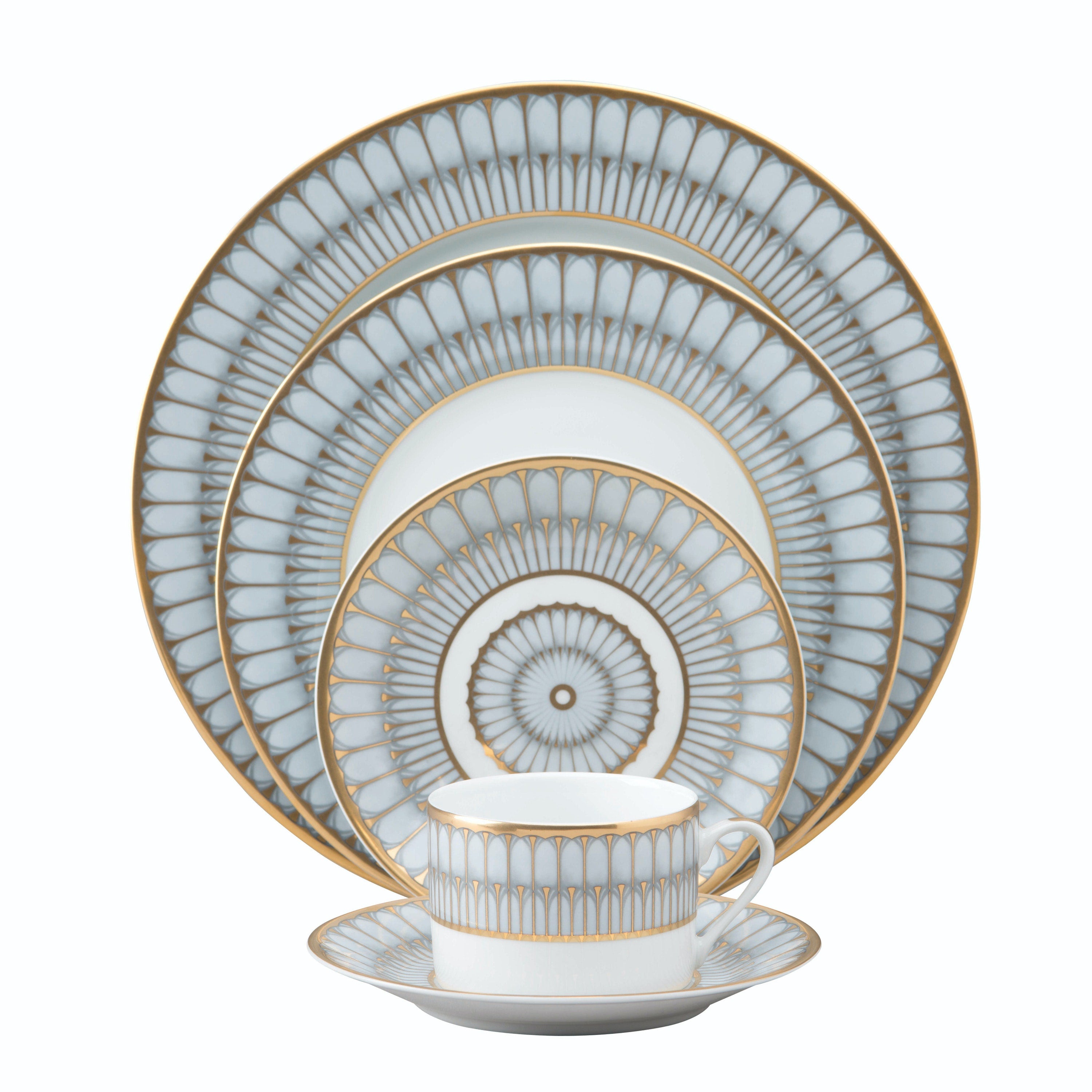 Tab - Philippe Deshoulieres - Arcades Grey & Gold - Main