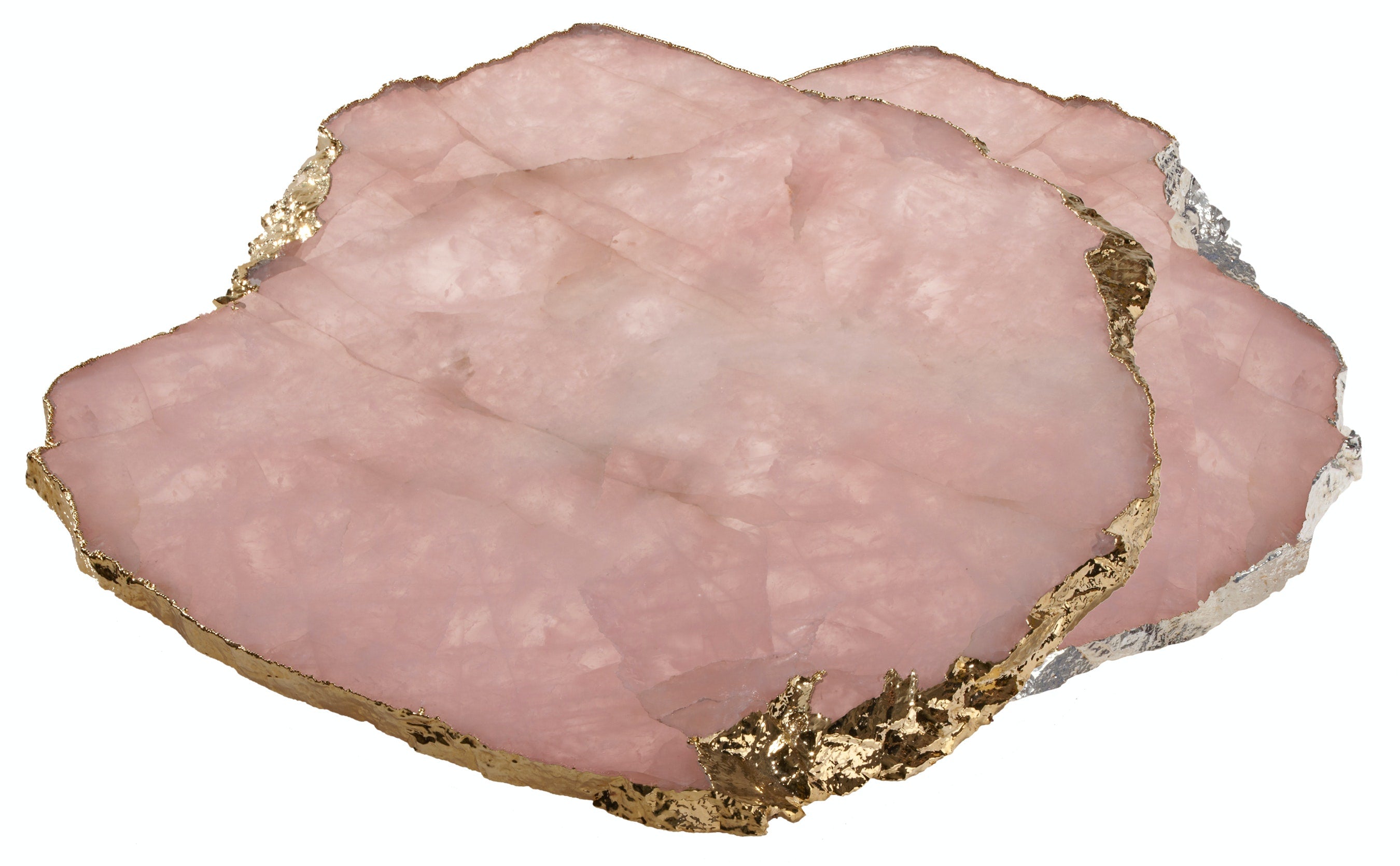 Tab - Rablabs - Kiva Rose Quartz Platters - Large - Main