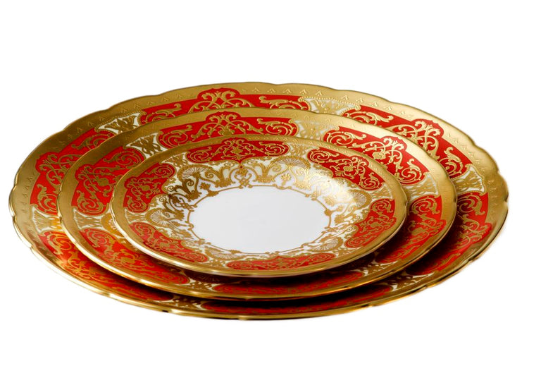 Tab - Royal Crown Derby - Heritage Red & Cream - Main