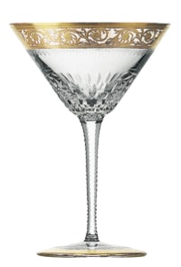Tab - Saint Louis Crystal - Thistle Gold Barware - Main
