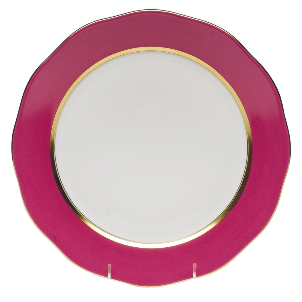 Tab - Herend - Silk Ribbon Raspberry - Main