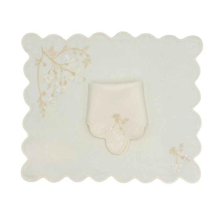 Tab - Mary Mahoney Linens - Anais Beige - Main