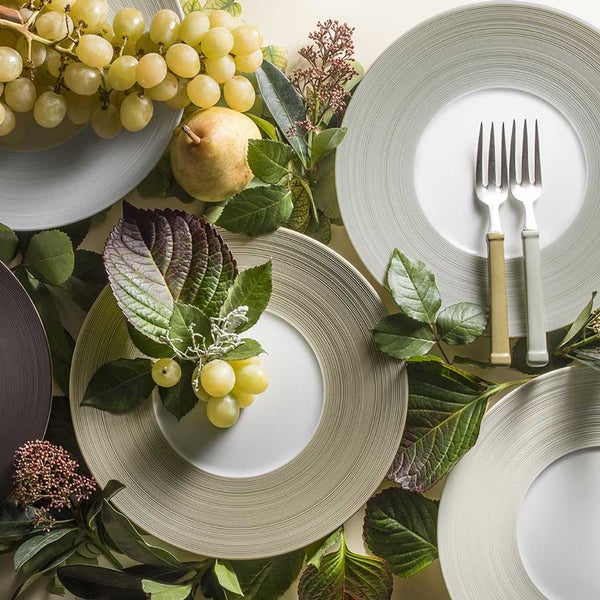 JL Coquet Hemisphere Satin White Dinner Plate 27 Cm – Mary Mahoney