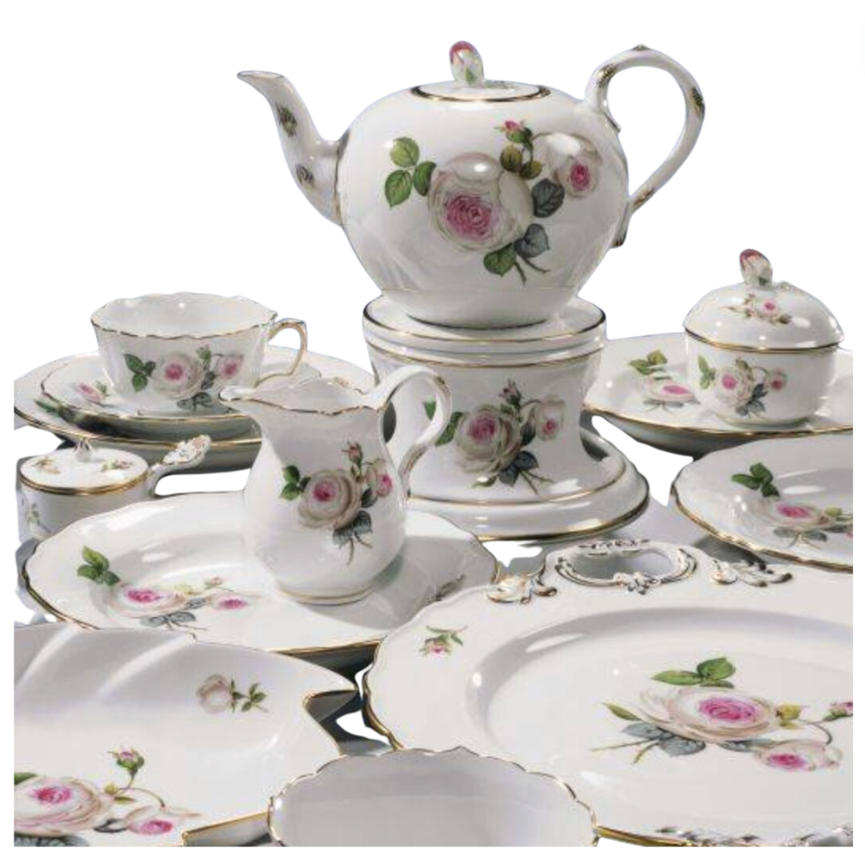 Meissen White Rose Collection – Mary Mahoney