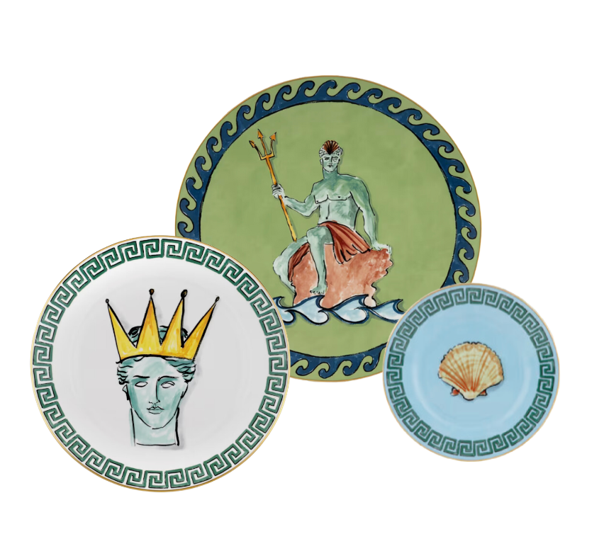 GINORI 1735 Il Viaggio Di Nettuno by Luke Edward Hall – Mary Mahoney