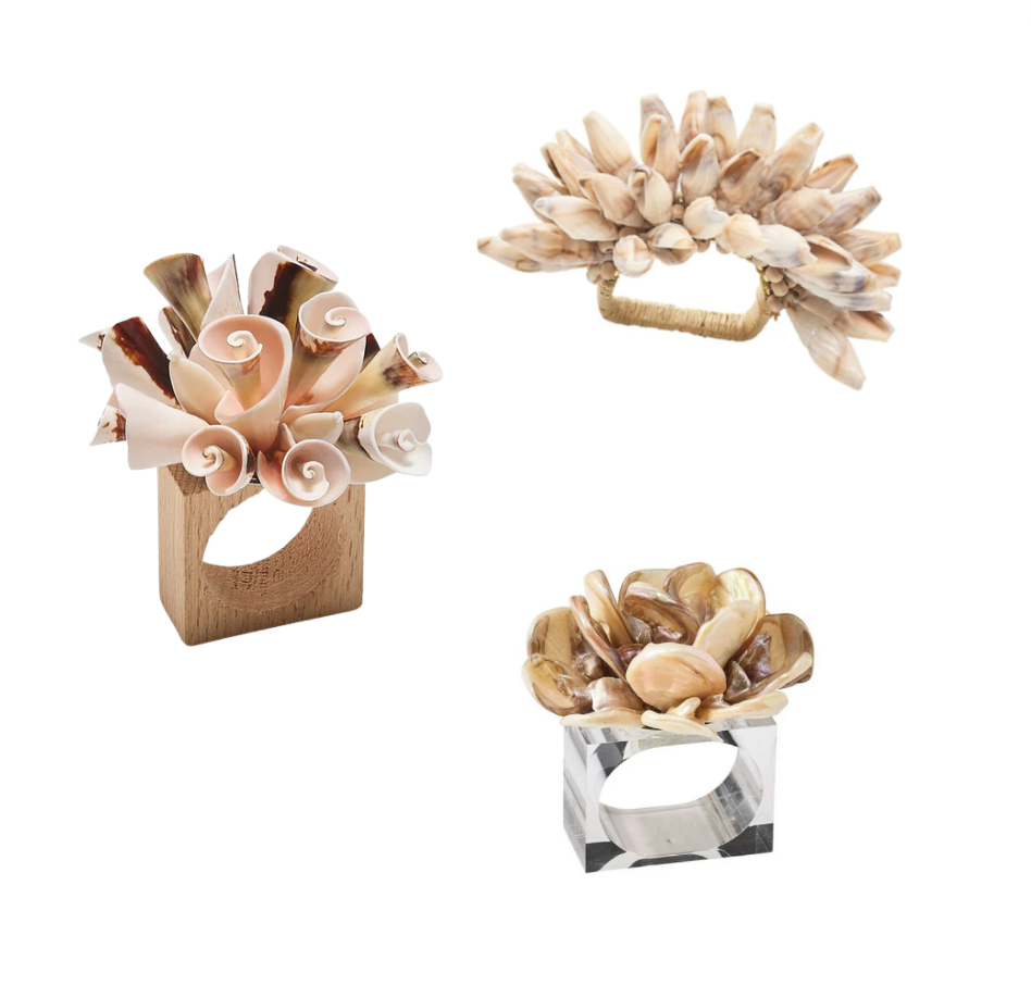 Kim Seybert Shell Napkin Rings – Mary Mahoney
