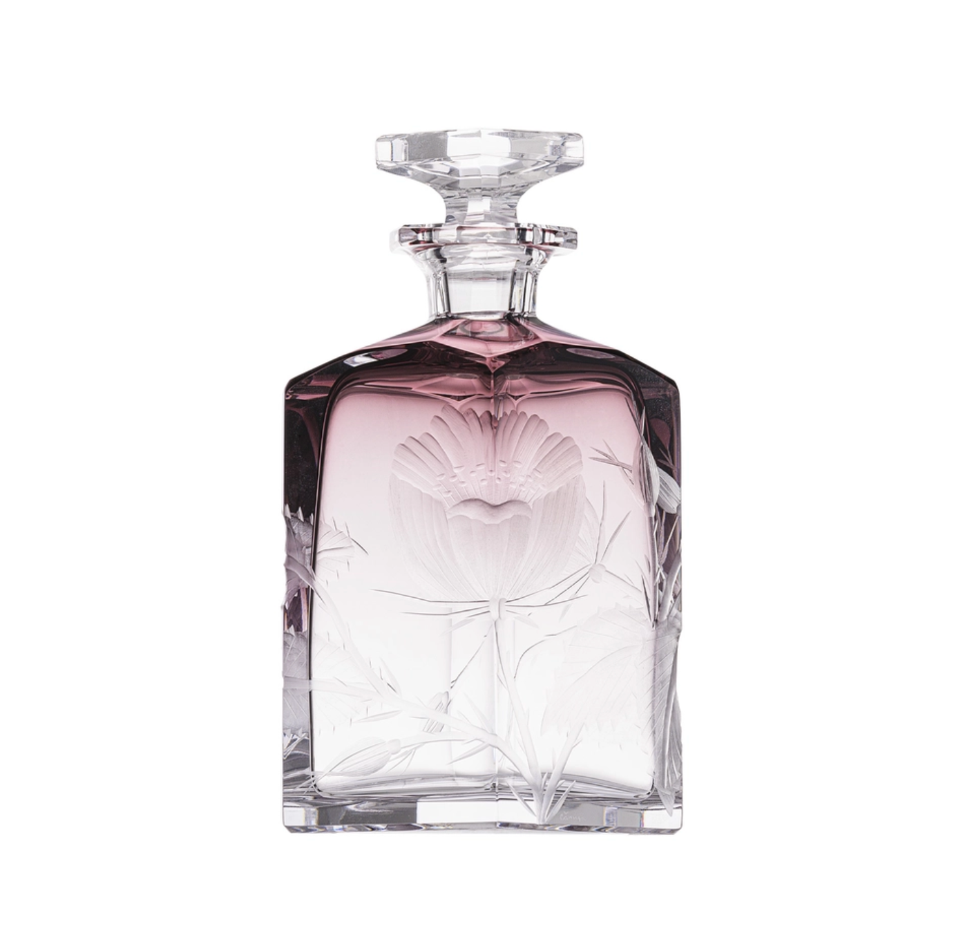 Moser Rose Amethyst Underlaid Decanter 360 Ml – Mary Mahoney
