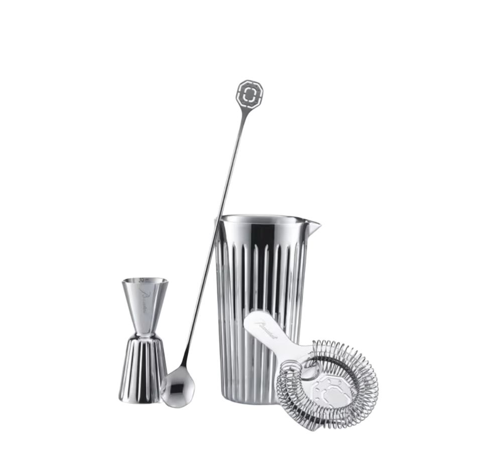 Baccarat Harmonie Stainless Bar Accessories Set with Stirer