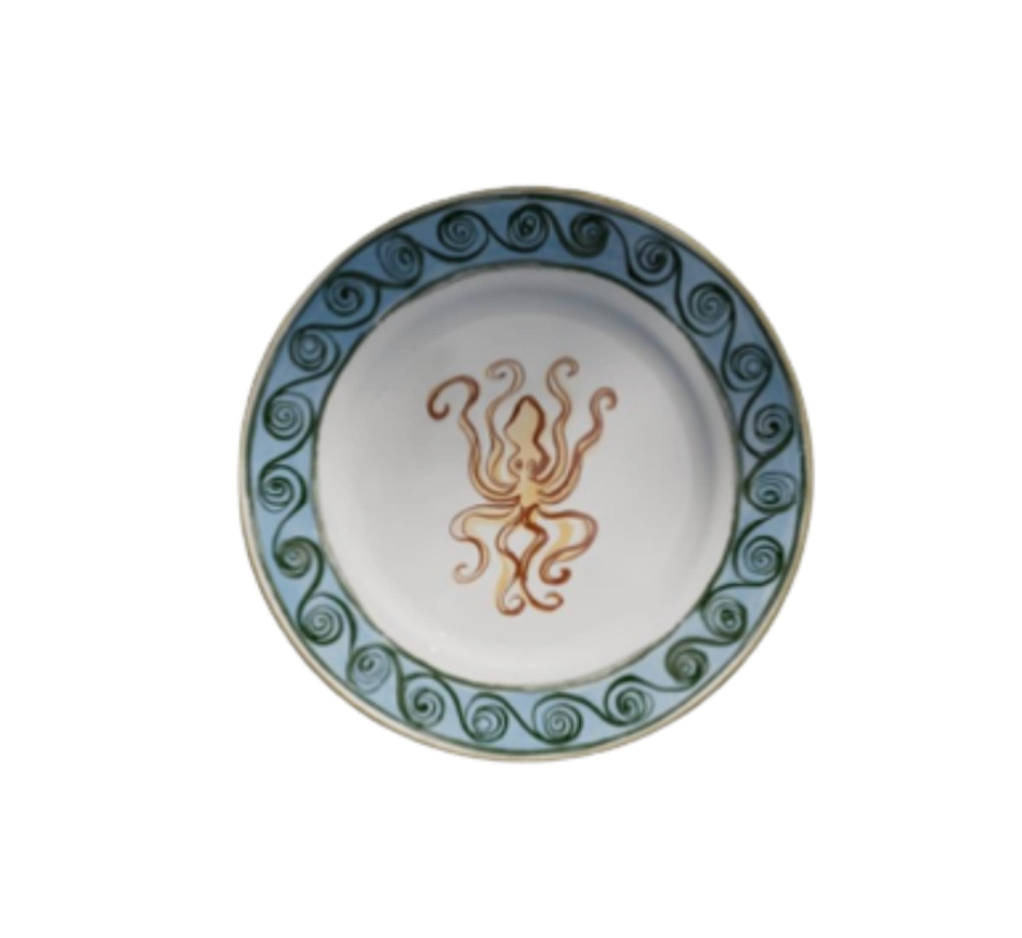 Il Viaggio Di Nettuno Flat dessert plate cm 22 in. 7 3/4 Impero