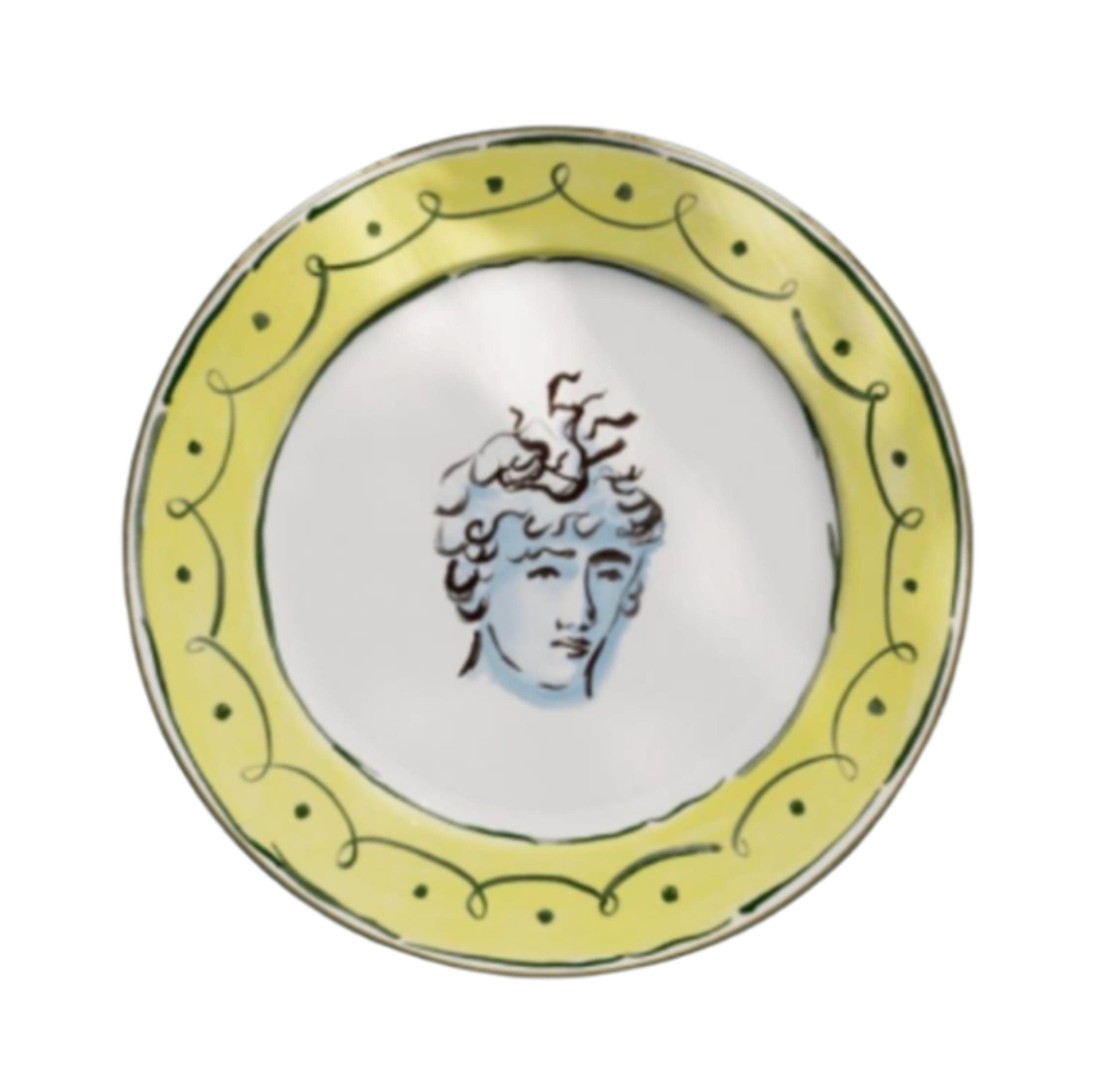 Il Viaggio Di Nettuno Dinner plate cm 28 in. 11 Impero
