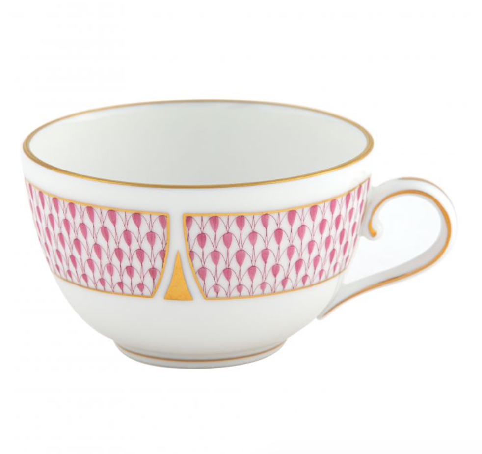 art deco coffee cups Herend Art Deco Raspberry Tea cup – Mary Mahoney