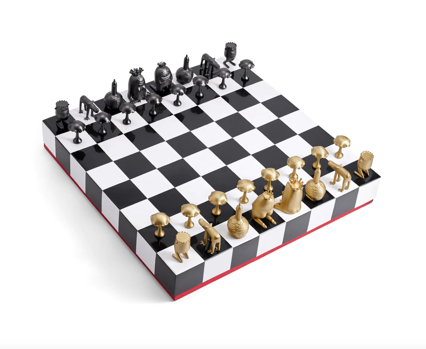 置物 Chess L'Objet Haas Chess Set - Black+White – Mary Mahoney