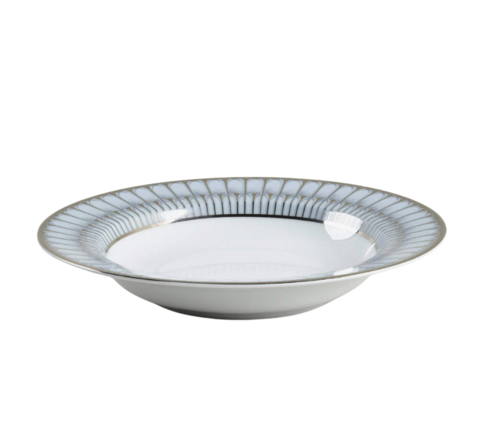 Arcades grey shiny platinum Rim Soup