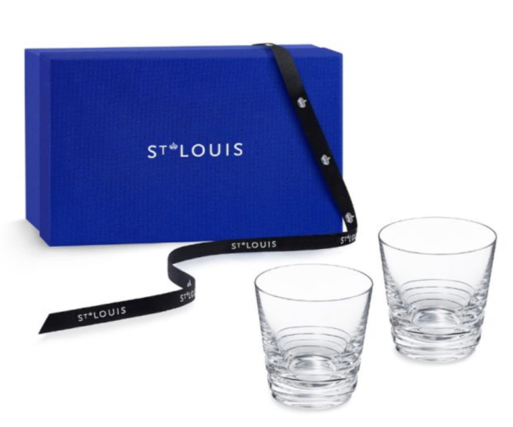 Saint Louis Crystal Oxymore Set Of 2 Large Tumbler – Mary Mahoney