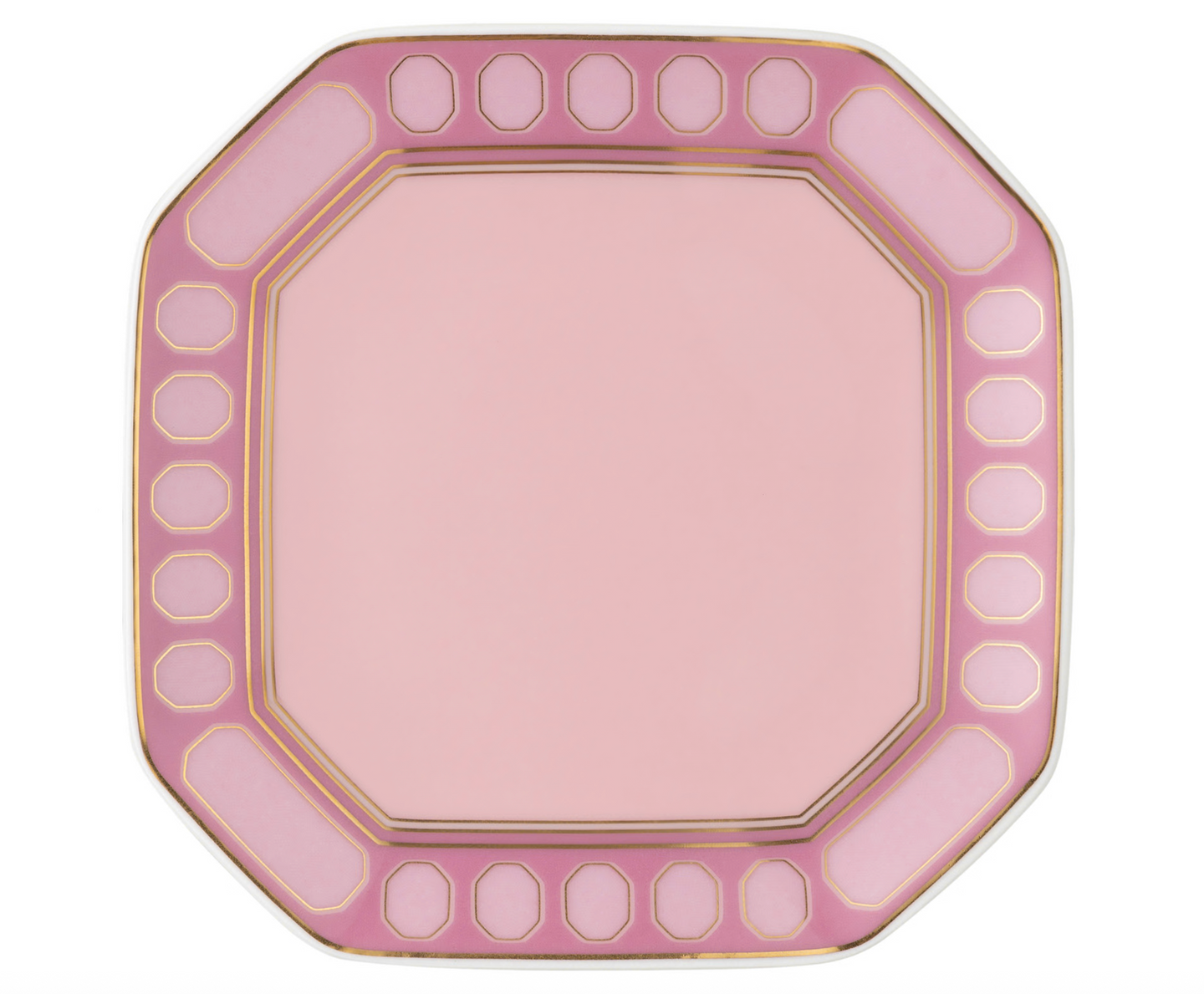 Rosenthal Swarovski Signum Rose Pink Dish 4 1/2 x 4 1/2 in Rose