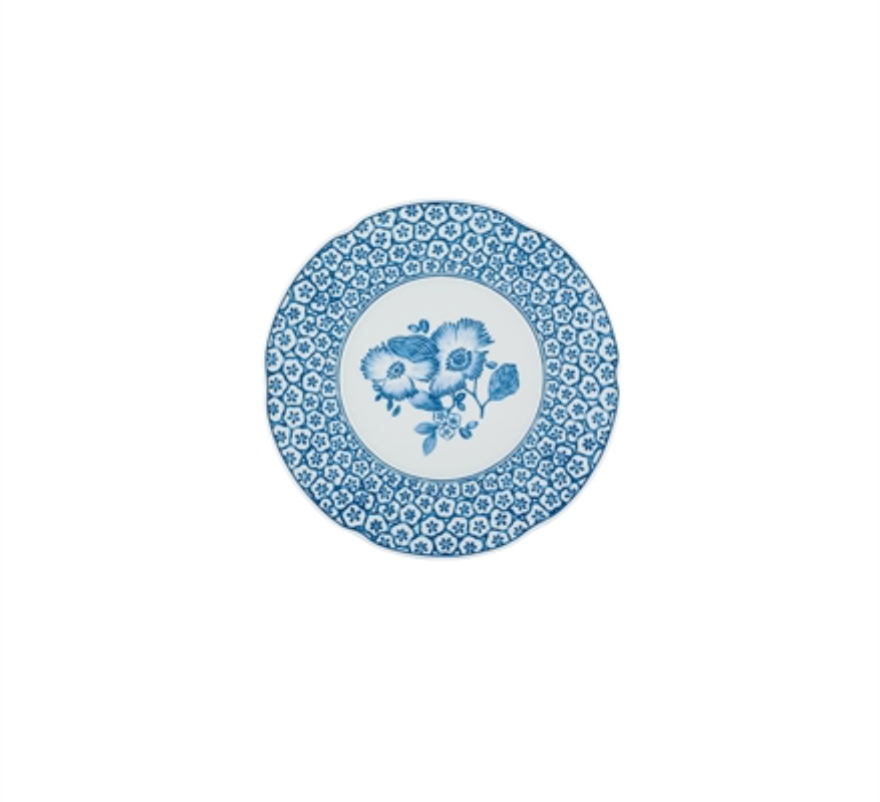 Vista Alegre Coralina Blue Dessert Plate – Mary Mahoney