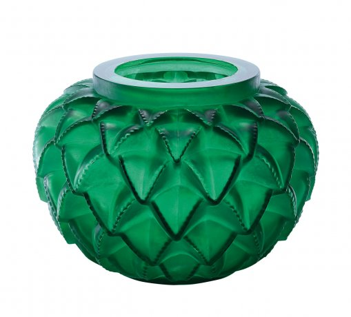 Lalique Languedoc Vase Green – Mary Mahoney