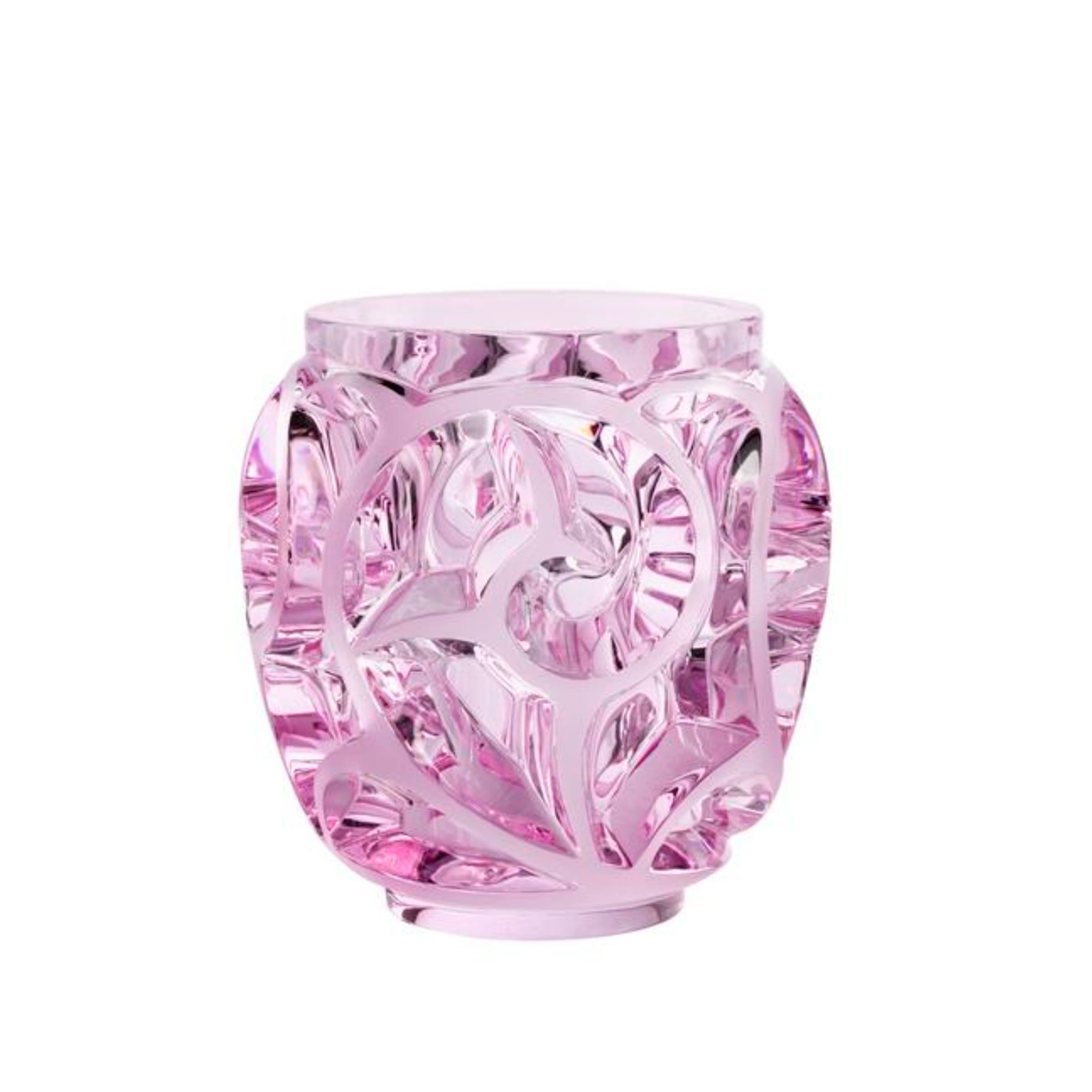 Lalique Tourbillons Vase Smal Size Pink Luster – Mary Mahoney