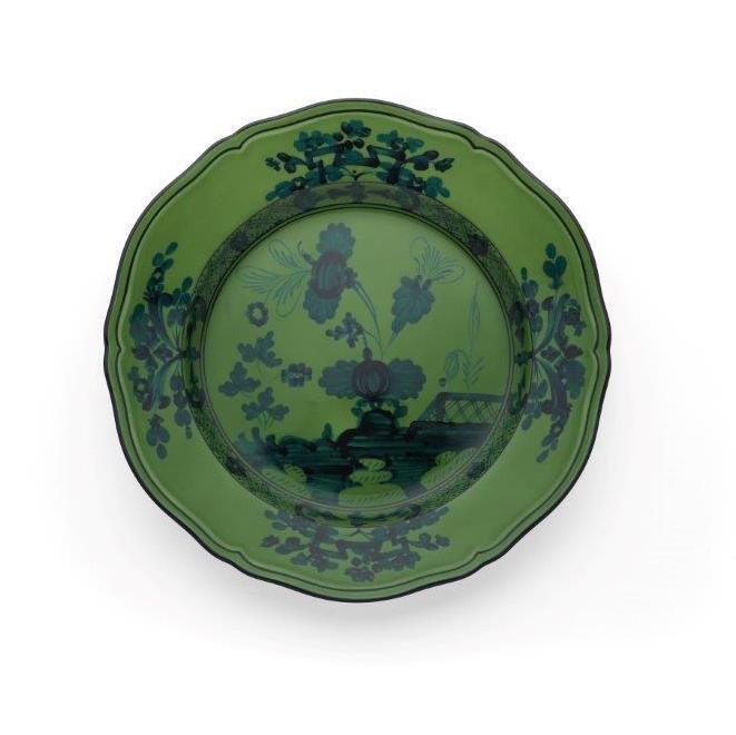 Richard Ginori Oriente taliano マラキーテ24cm GINORI 1735 Oriente Italiano Malachite Flat Dinner Plate – Mary