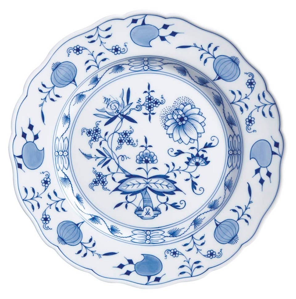 Meissen Blue Onion Dinner Plate, Shape 