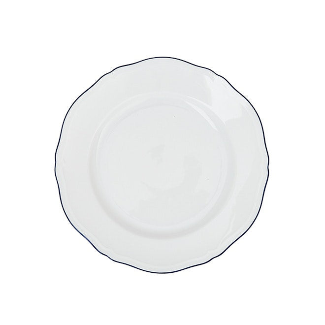GINORI 1735 Corona Blu Flat Dinner Plate – Mary Mahoney