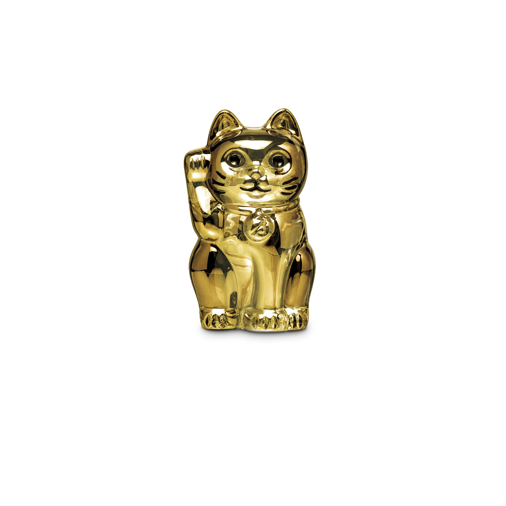 Baccarat Gold Lucky Cat – Mary Mahoney Baccarat Gold Lucky Cat – Mary Mahoney