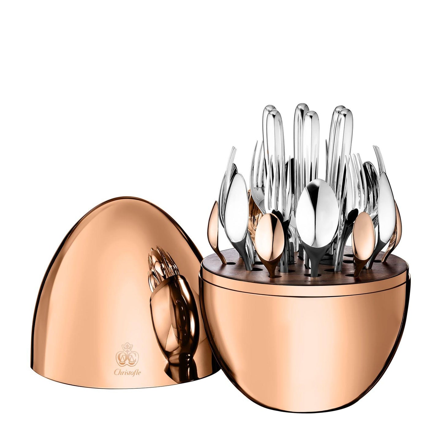 Christofle MOOD Precious Flatware set for 6 people (24 pieces