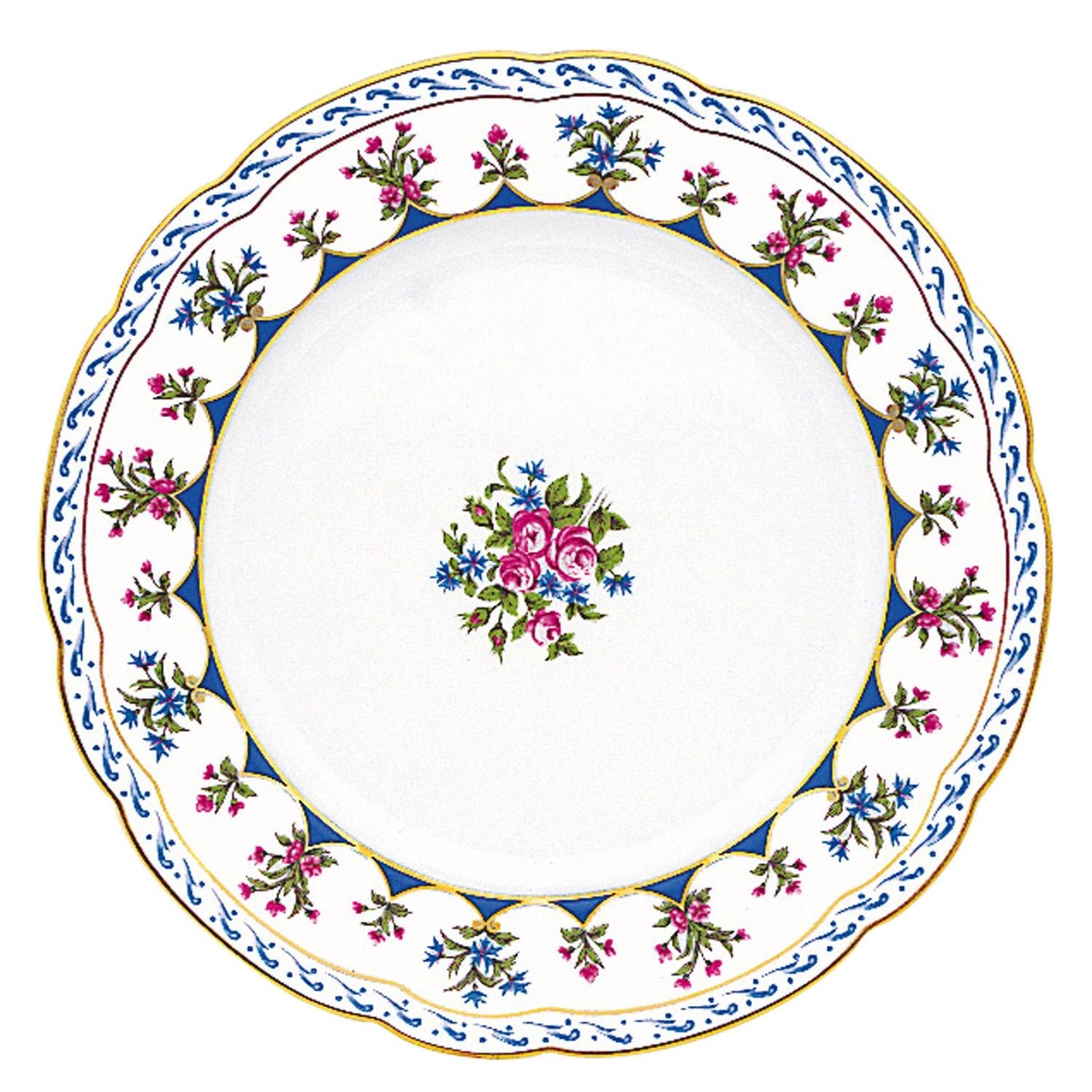 Chateaubriand Blue Dinner Plate