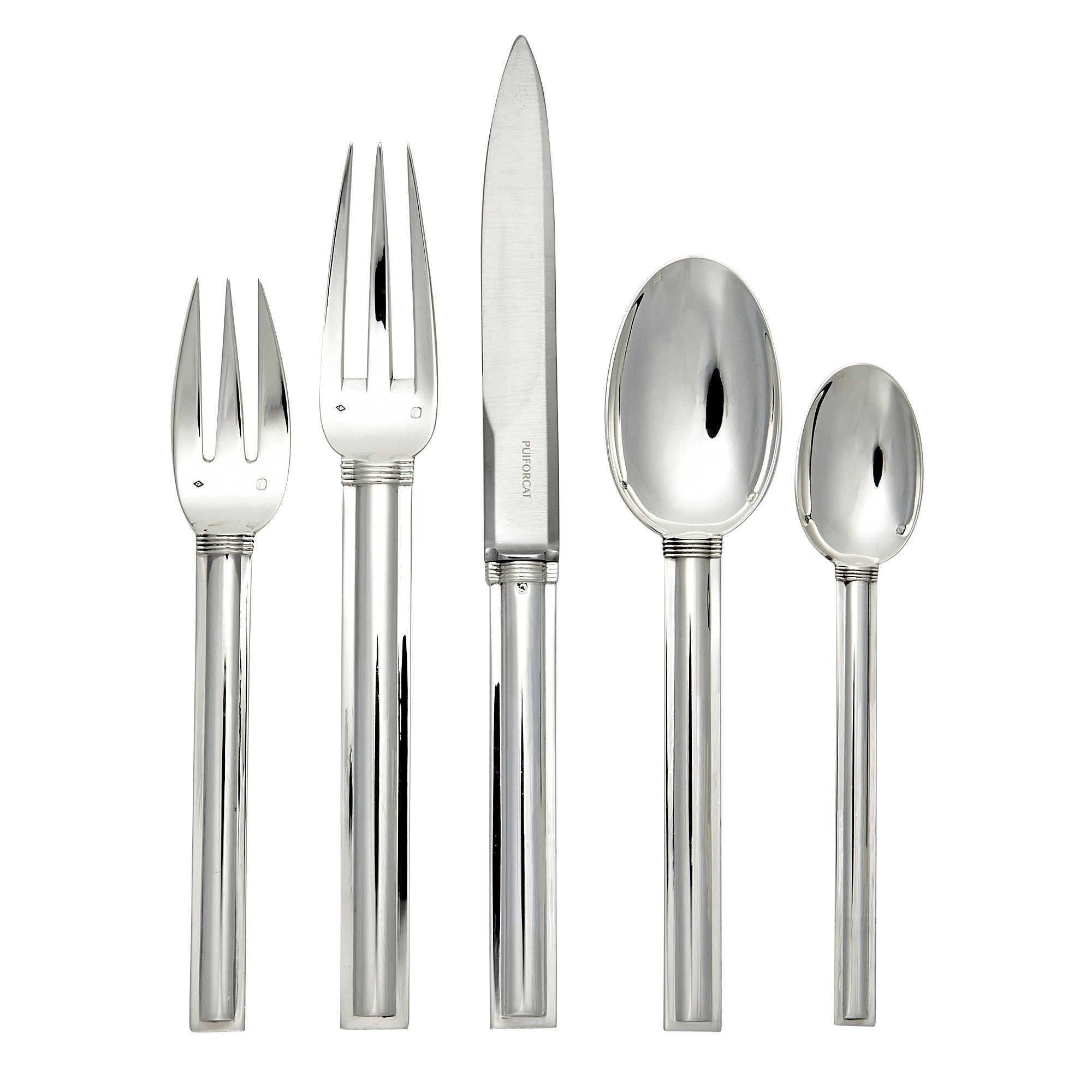 Puiforcat for Cartier／純銀／ナイフ＆フォーク 1セット Puiforcat Cannes Chopsticks – Mary Mahoney