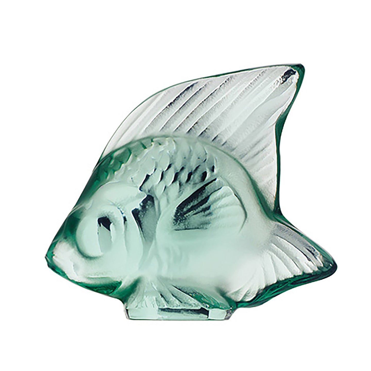 Lalique Fish Figure Mint Green – Mary Mahoney