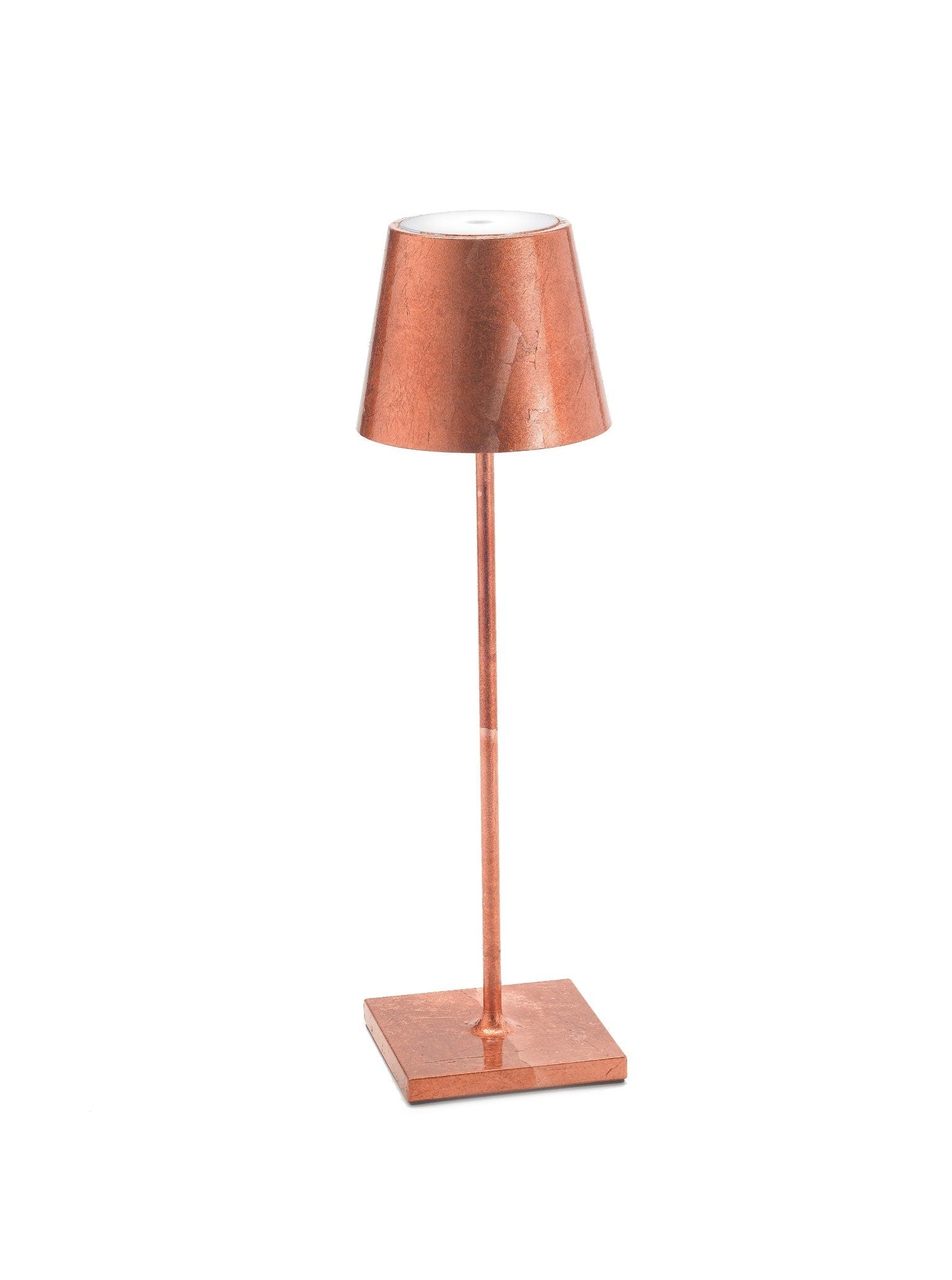 Zafferano Poldina Pro Copper Leaf Lamp Mary Mahoney