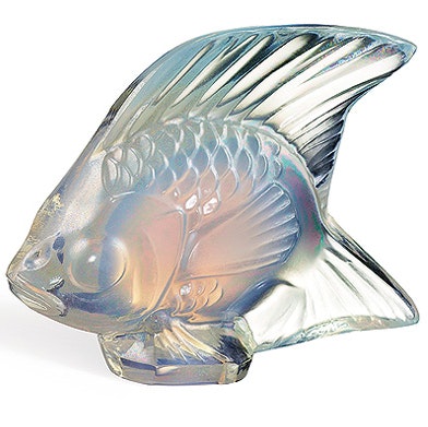 Lalique Fish Figure Opalescent Luster – Mary Mahoney