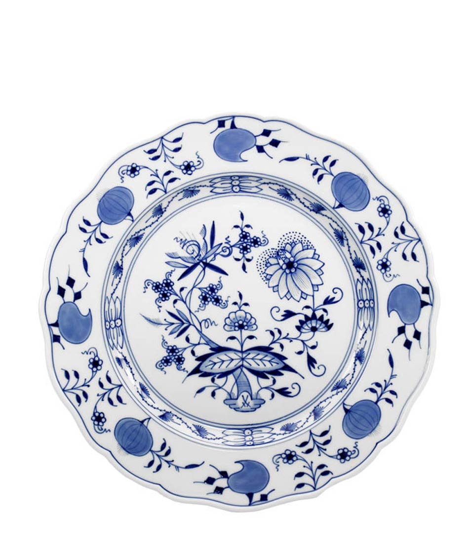 Meissen Blue Onion Starter- and Dessert Plate, Shape 