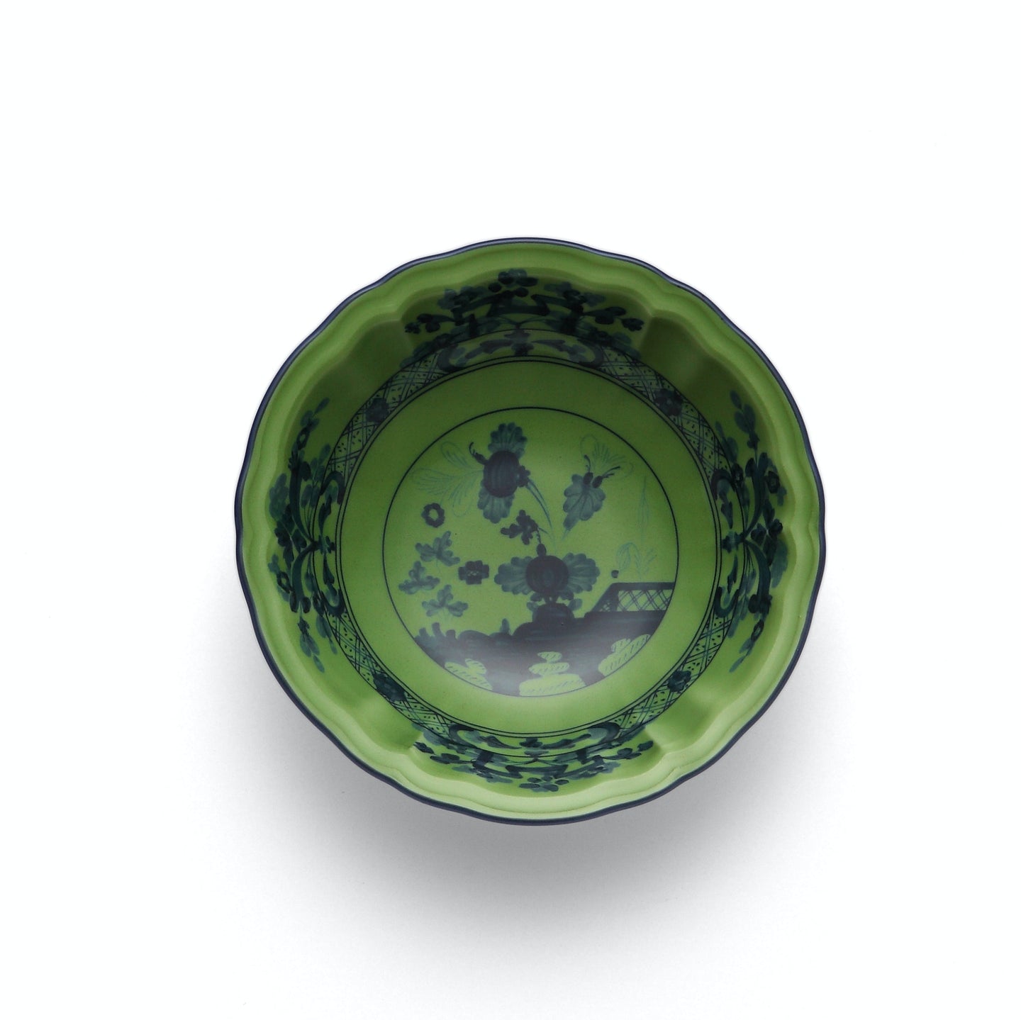 Richard Ginori 1735 フルーツ装飾皿 GINORI 1735 Oriente Italiano Malachite Fruit Bowl – Mary Mahoney