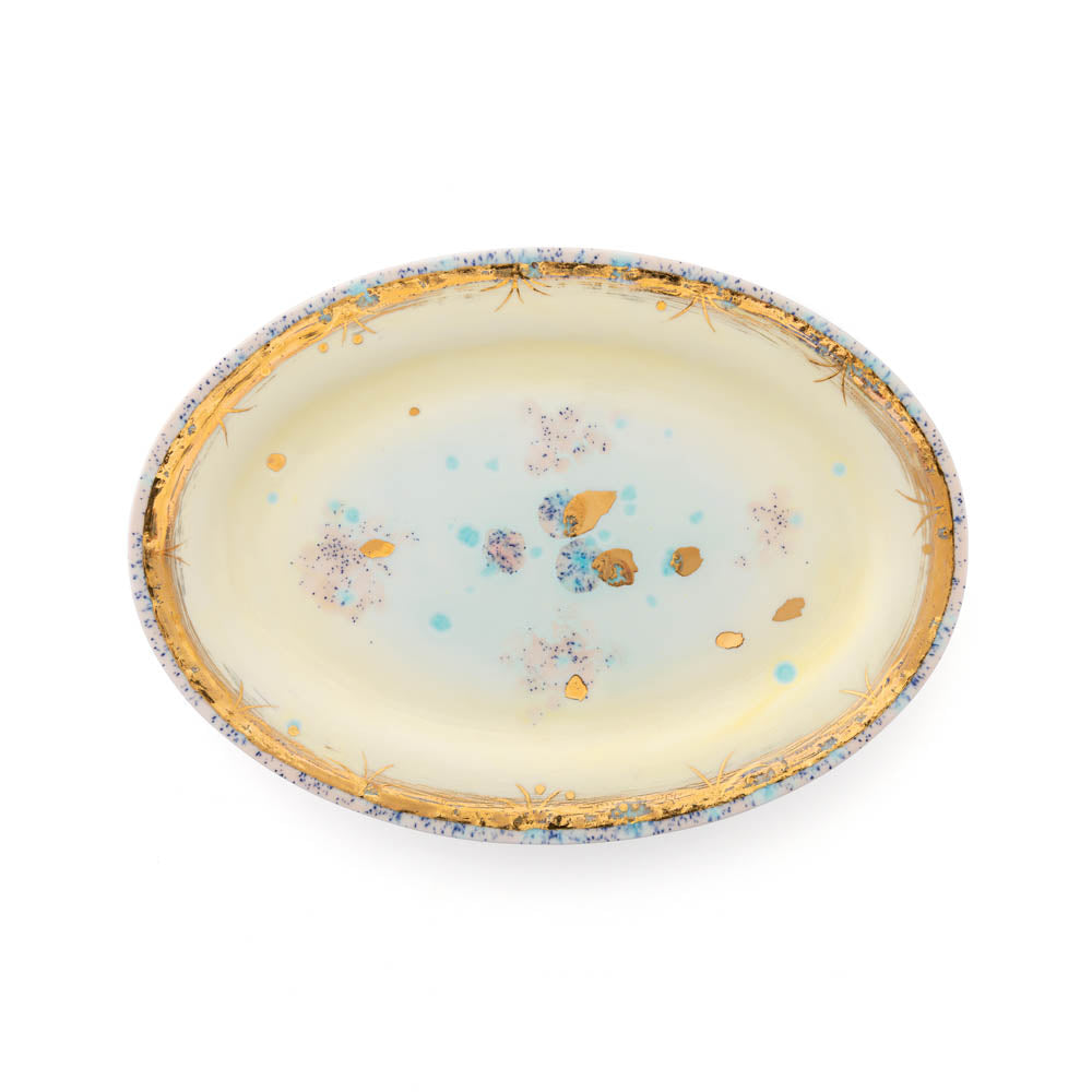 Villa Borghese Paolina Oval Rim Platter 16x11in – Mary Mahoney