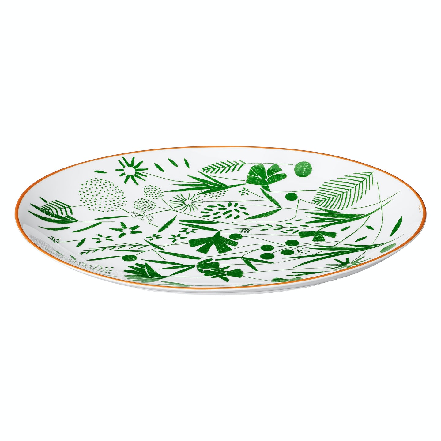 Hermes A Walk in The Garden Oval Platter – Mary Mahoney