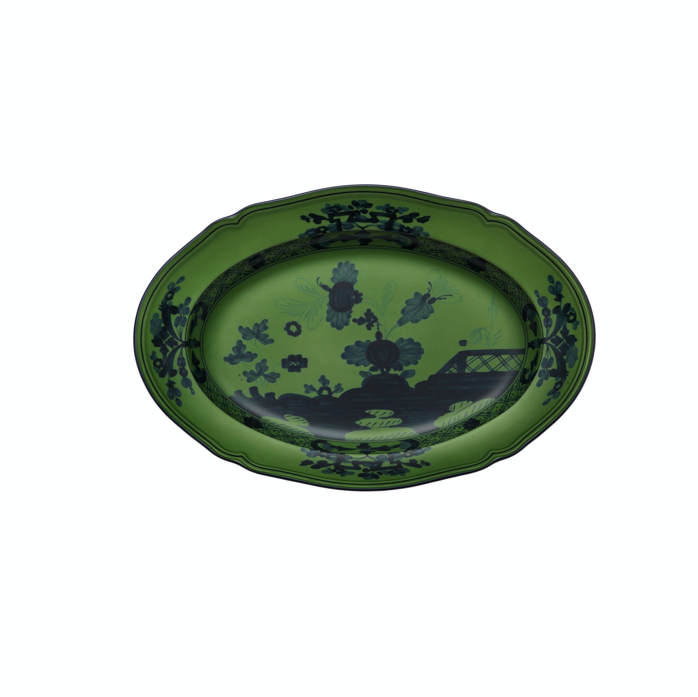 食器 Mariko  INSIGNIA GINORI 1735 Oriente Italiano Malachite Pickle Dish – Mary Mahoney