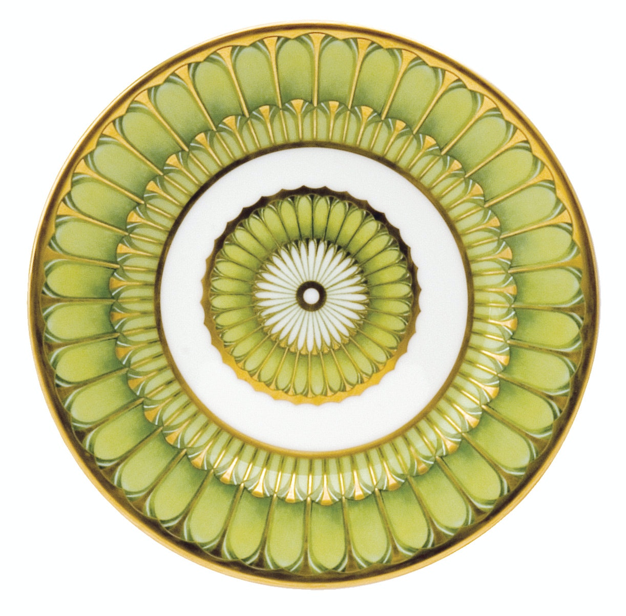 Philippe Deshoulieres Arcades Green Bread & Butter Plate – Mary