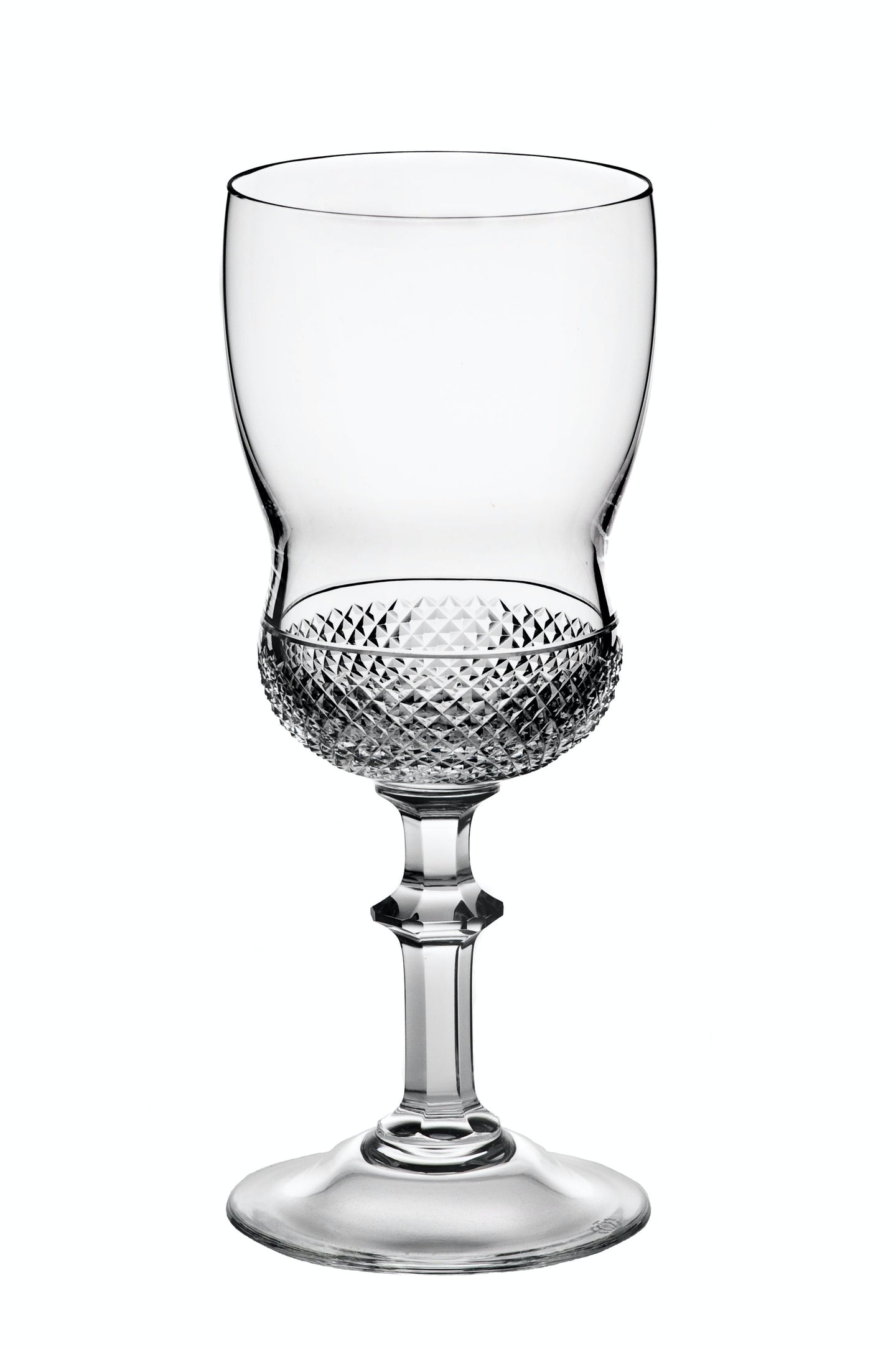 Theresienthal Samira Stem and Pineapple Cut Wine Glass 7.8