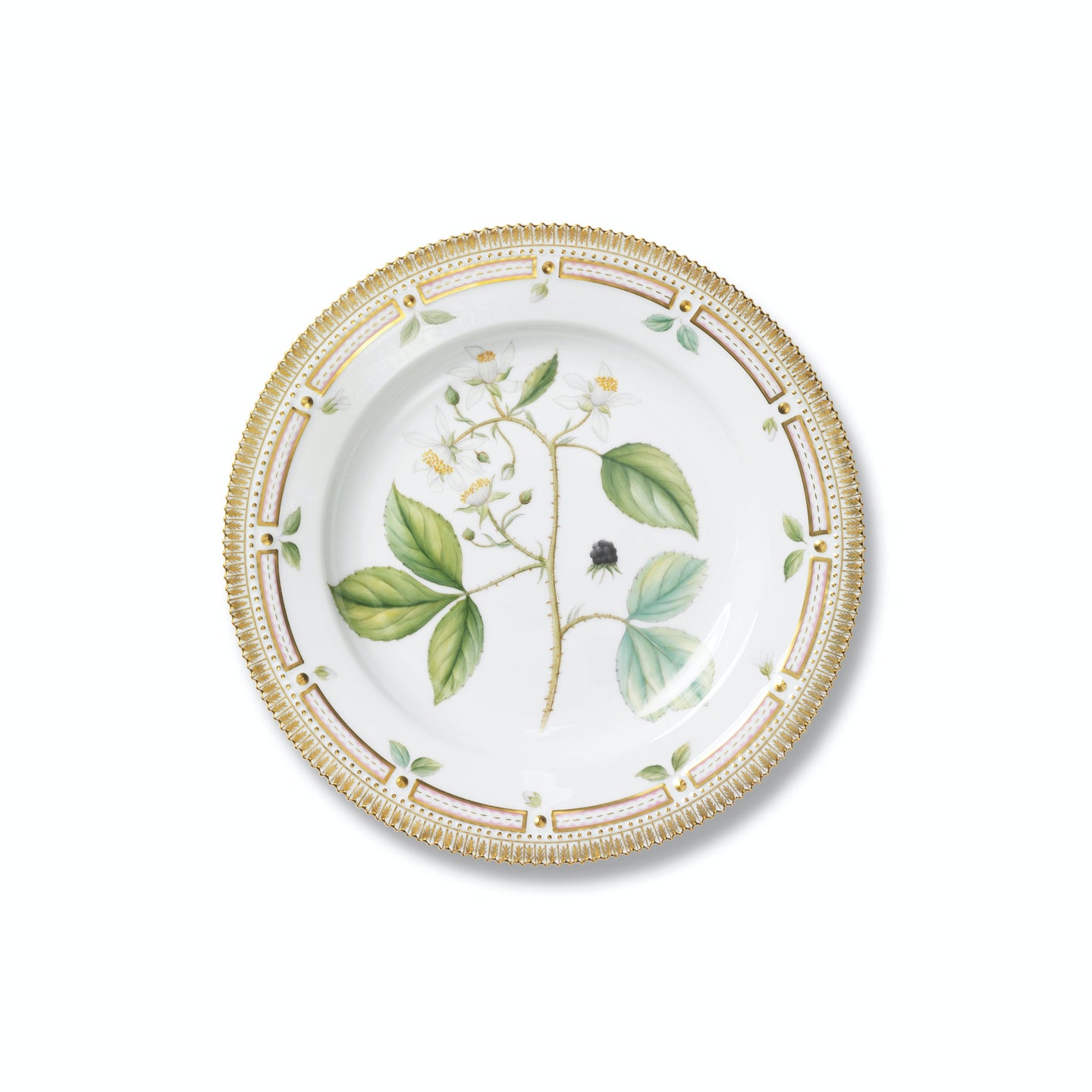 フローラダニカ　バタープレート⑦ Royal Copenhagen Flora Danica Bread & Butter Plate – Mary Mahoney