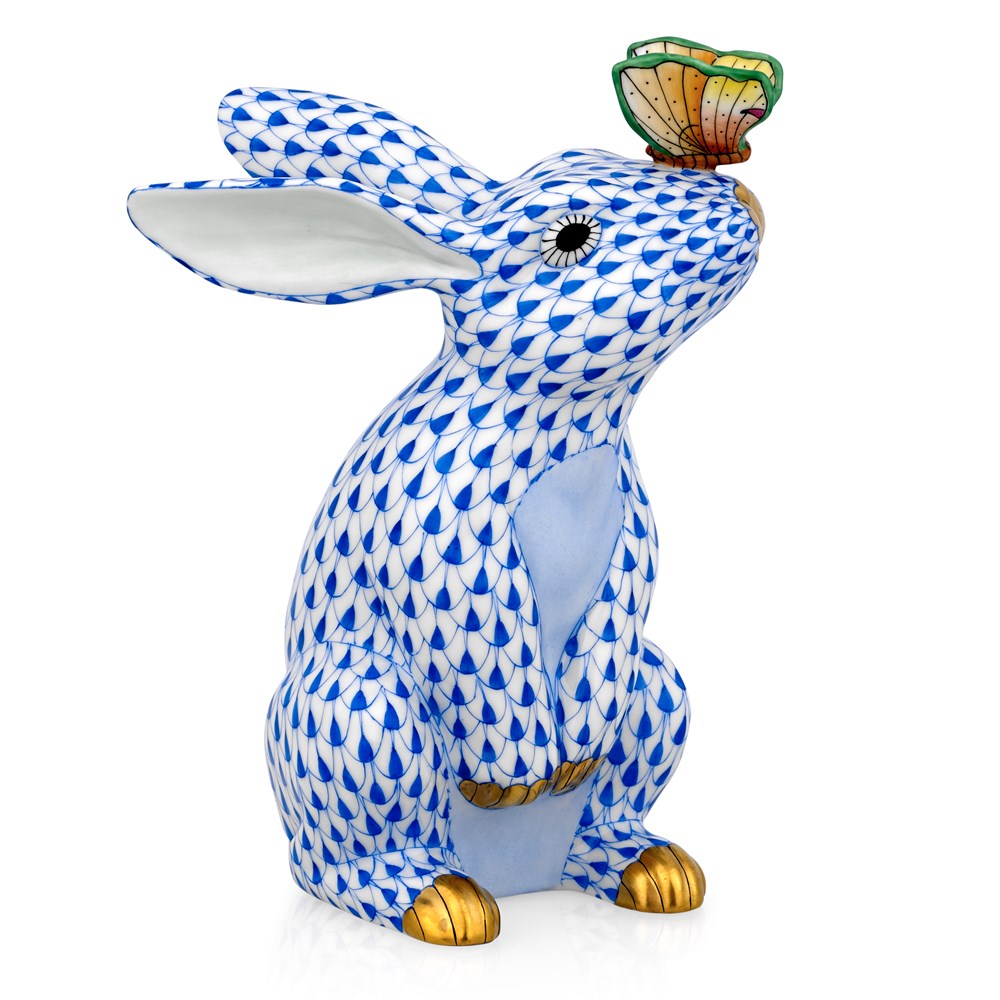 わ*ー様 ジャンク品！bunny firebird ブルー ソリッドボディ エレ Herend Bunny with Butterfly – Mary Mahoney